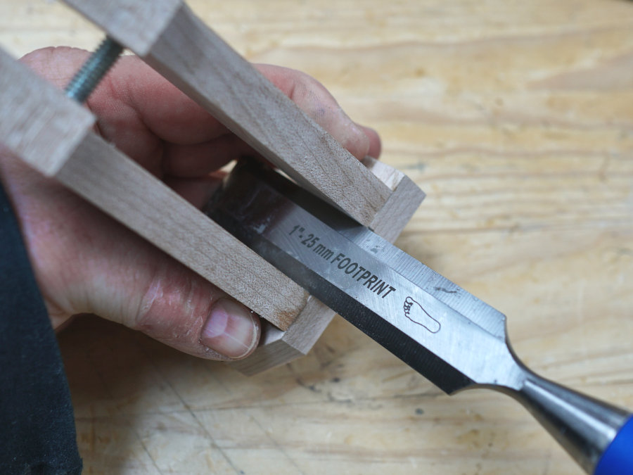 How To Make A Chisel Sharpening Jig IBUILDIT.CA
